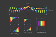 Pride Flag & Frame – Rainbow Clipart, an Illustration by aniunova (Thumbnail 5 of 5)