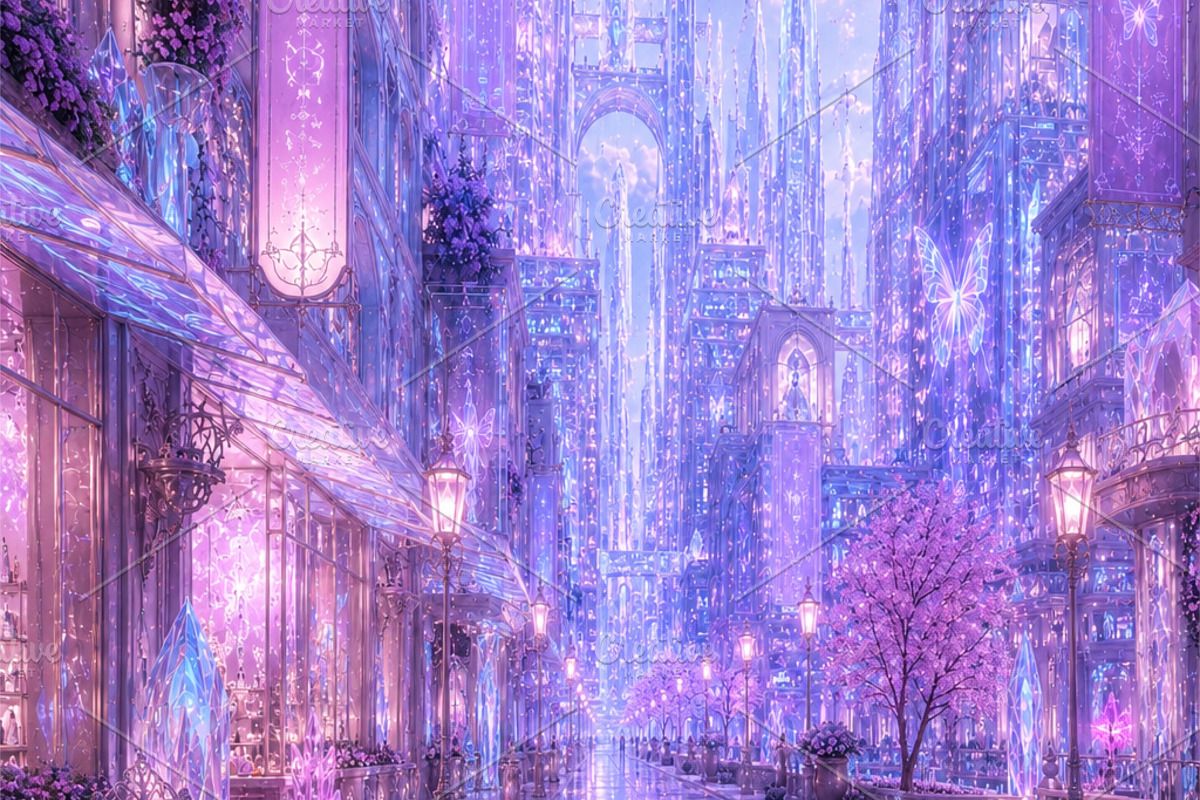 Fantasy city Illustration, an Architecture Photo by Victoria Obscure (Photo 1 of 2)