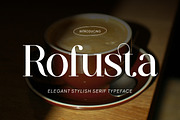 Rofusta - Elegant Stylish Serif Font, a Serif Font by Flawless And Co (Thumbnail 1 of 12)