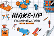 Makeup Set Illustration, an Object Illustration by Decoconio Design (Thumbnail 1 of 6)