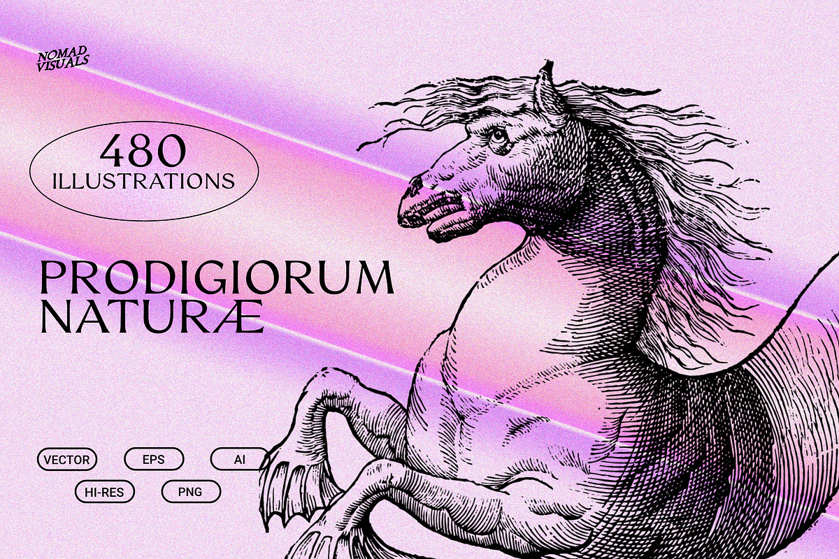 Vintage Bundle - 6600+ Illustrations, an Animal Illustration by Nomad Visuals (Photo 15 of 45)