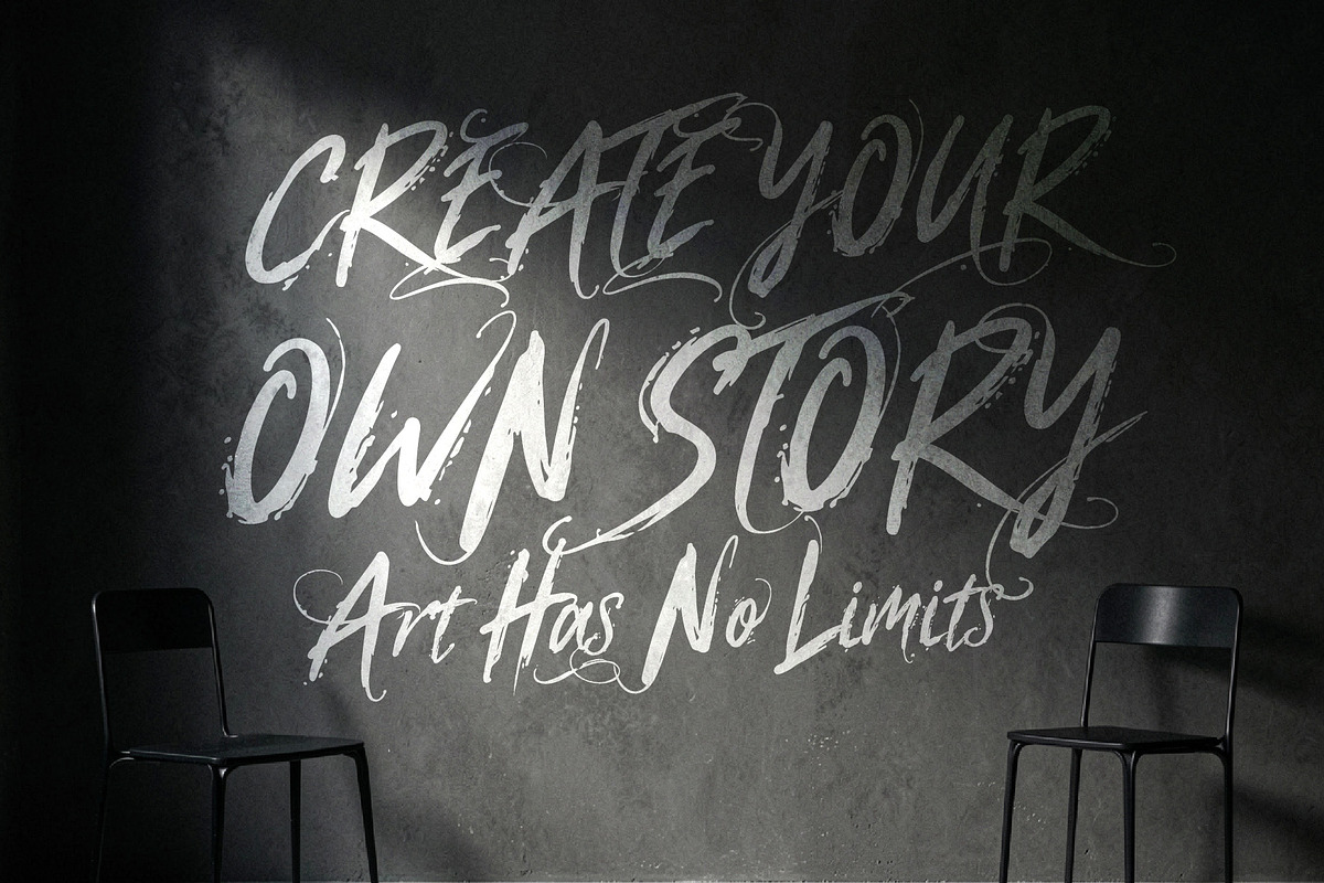 Eurama Ultura - Expressive Script, a Handwritten Font by HypeWorksCo (Photo 6 of 17)