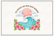Christian Cute Summer Sublimation, a Work Illustration by CraftArtStudio (Thumbnail 1 of 5)