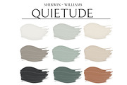 Sw Quietude Whole Home Paint Colors, a Presentation Template by CONCEPT COLORS (Thumbnail 2 of 9)