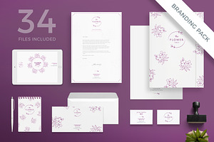 Branding Pack Flower Shop