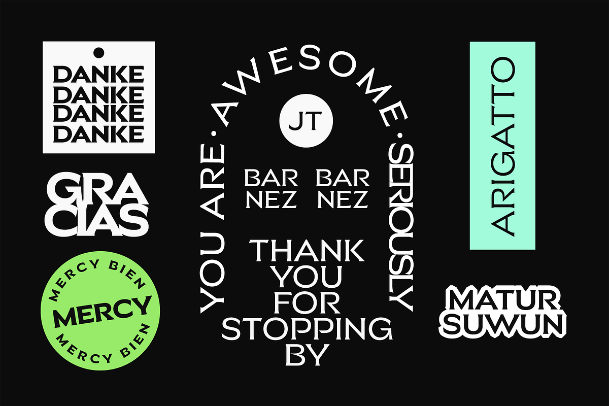 JT Barnez | Modern Sharp Serif, a Serif Font by Jolicia Type (Photo 13 of 14)
