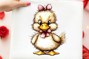 Watercolor Easter Animals Clipart, an Illustration by designcity5 (Thumbnail 5 of 5)