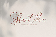 Shantika, a Script Font by Hustletter (Thumbnail 1 of 8)