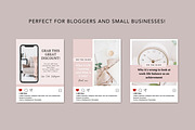 Amelia Instagram Templates Canva, a Social Media Template by DeeBeeDesign (Thumbnail 8 of 10)