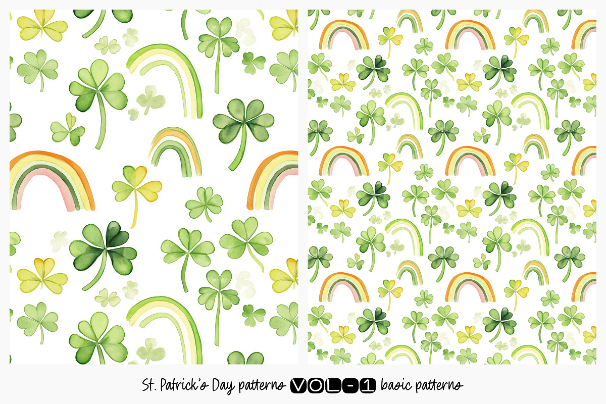 St. Patrick’s Day Seamless Patterns, a Pattern Graphic by DesignRocket (Photo 13 of 13)