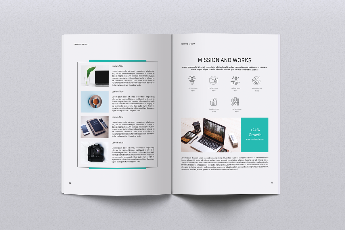 Modern Brochure Template, a Brochure Template by Jaisivakumar (Photo 3 of 9)