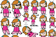 Housewife ~ Cartoon Character Set, a Person Illustration by The Toon Company (Thumbnail 7 of 7)