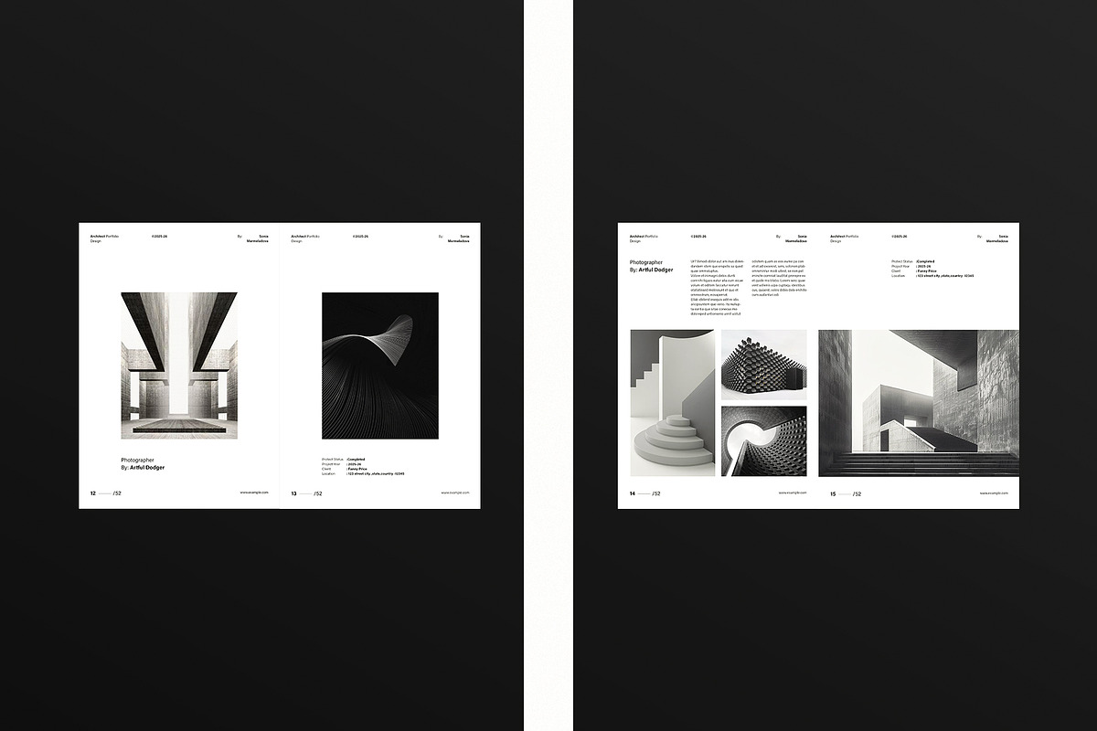 Architecture Portfolio Template, a Brochure Template by ArtisanaAura (Photo 7 of 18)