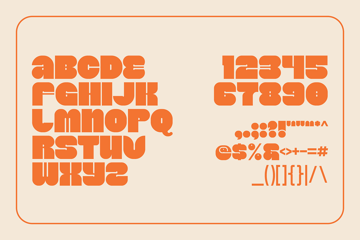 Mod Girl | Modular Display Typeface, a Sans Serif Font by wendyleftmealone (Photo 2 of 5)