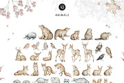 Autumn Forest. Watercolor animals, an Animal Illustration by Kreker Kate (Thumbnail 8 of 9)