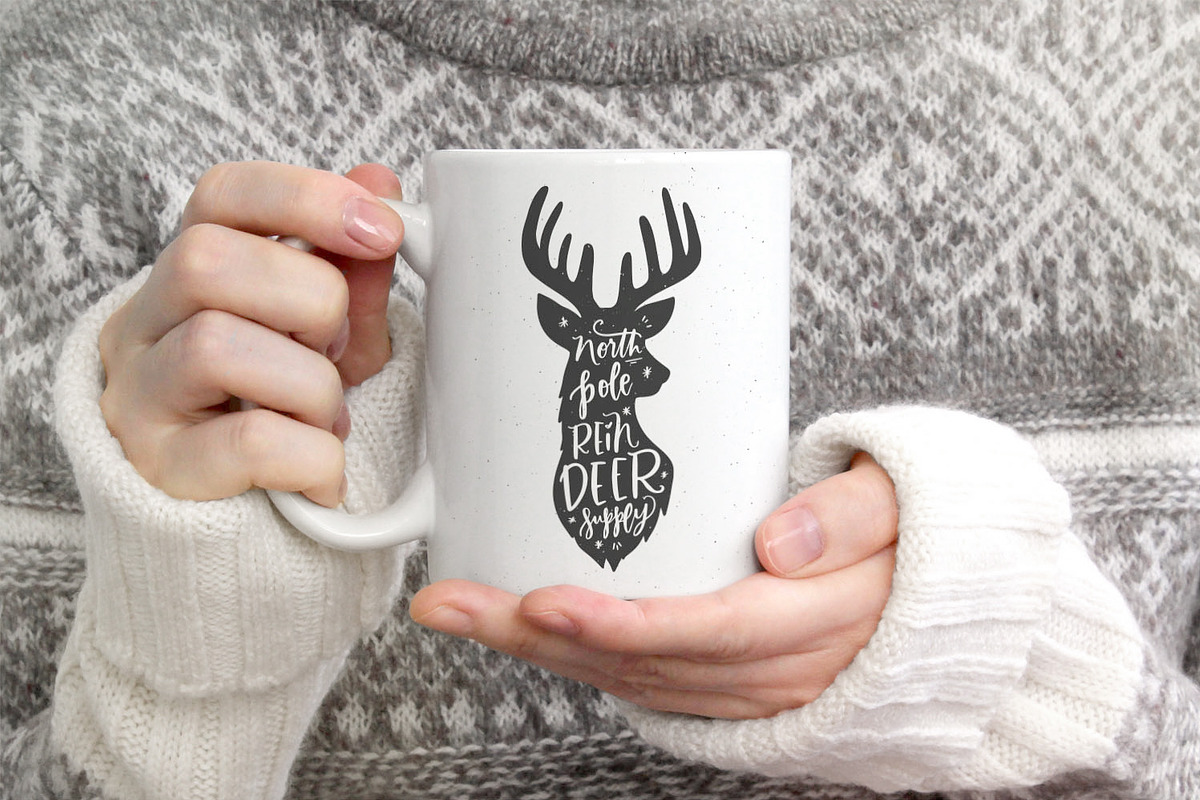 Farmhouse Christmas Lettering Kit, an Illustration by Callie Rian & Co. (Photo 7 of 16)