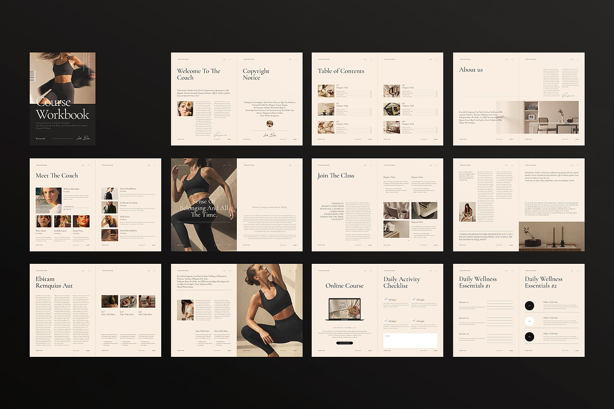 Editorial Workbook Design Template, a Magazine Template by ArtisanaAura (Photo 18 of 20)