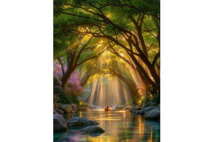 A calm and idyllic kayak trip, a Sports & Recreation Photo by ZinetroN
