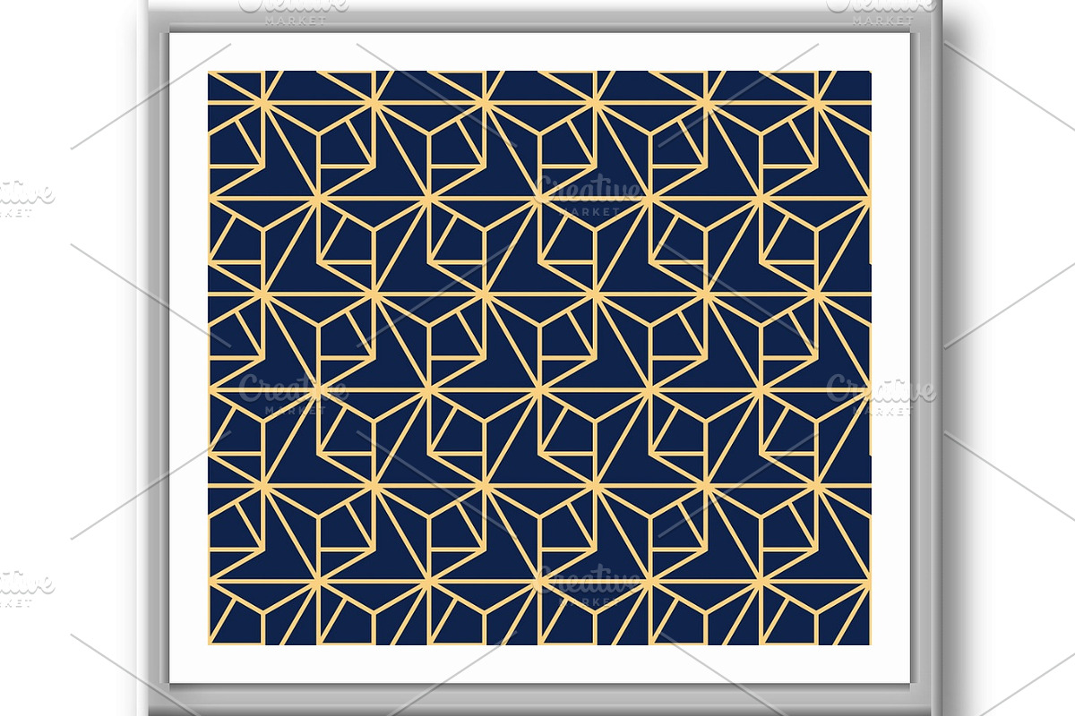 The geometric pattern with lines, a Pattern Graphic by RODINA (Photo 3 of 3)