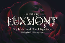 Luxmont - Elegant Floral Typeface