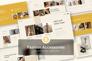Fashion Accessories Google Slides, a Presentation Template by Antstheme