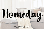 Homeday, a Handwritten Font by FreshTypeINK (Thumbnail 1 of 7)