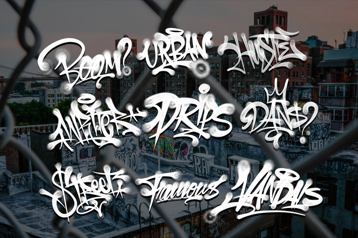 GRAFFITI BRUSHES (sale), a Brushes & More by danusetyaji (Photo 5 of 6)