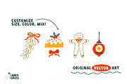Christmas Advent Calendar Elements, an Object Graphic by AnkaDrozd (Thumbnail 6 of 7)