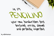 Pencilino - Handwritten Sans Serif, a Handwritten Font by wodnerwoman (Thumbnail 1 of 9)