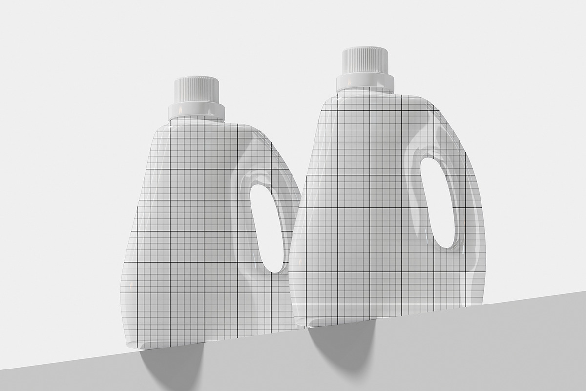 Laundry Detergent Bottle Mockup, a Packaging Mockup by Unerispace (Photo 2 of 3)
