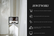 Showit Instagram Landing Page Templa, a Landing Page Template by Blush Created (Thumbnail 3 of 15)