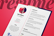 Resume/CV and Cover Letter, a Resume Template by Milktoast (Thumbnail 2 of 4)