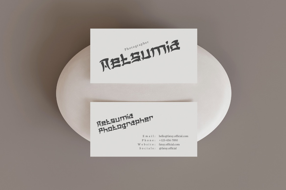 Netsumia - Japan Handwritten Font, a Handwritten Font by Dhabee (Photo 3 of 15)