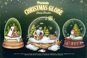 Christmas Globe Procreate Brush Set, a Brush Add-On by TheDoodleSweets (Thumbnail 5 of 5)