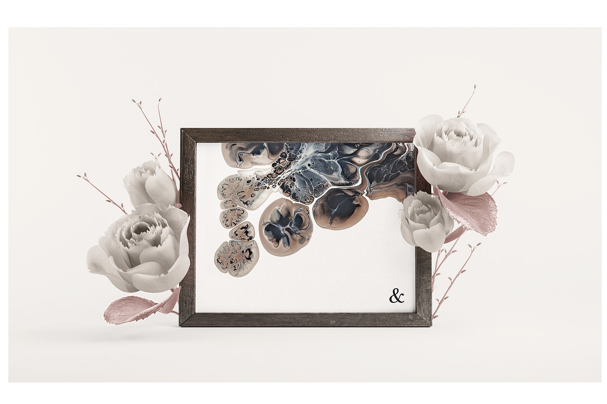14 Fully Changeable Frame Mockups, a Print Template by As Good As Possible (Photo 3 of 6)