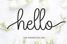 Hello | Script Font