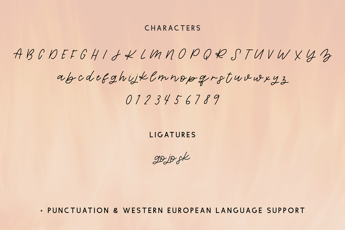 Ignited Script, a Handwritten Font by Beck McCormick (Photo 10 of 10)