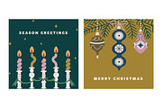 Christmas holiday card designs set, a Seasonal Illustration by Good Studio (Thumbnail 5 of 12)