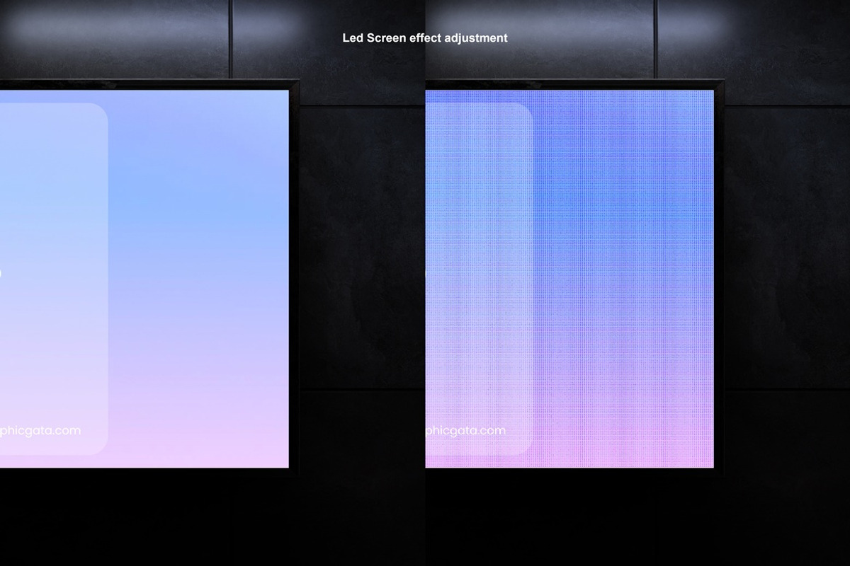 Horizontal Digital Screen Mockup, an Advertising Mockup by PixelPiknik (Photo 3 of 3)