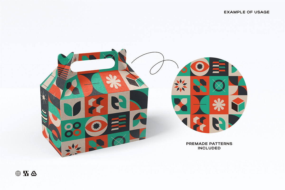 275 Modern Geometric Vector Elements, an Object Graphic by Vecster (Photo 18 of 19)