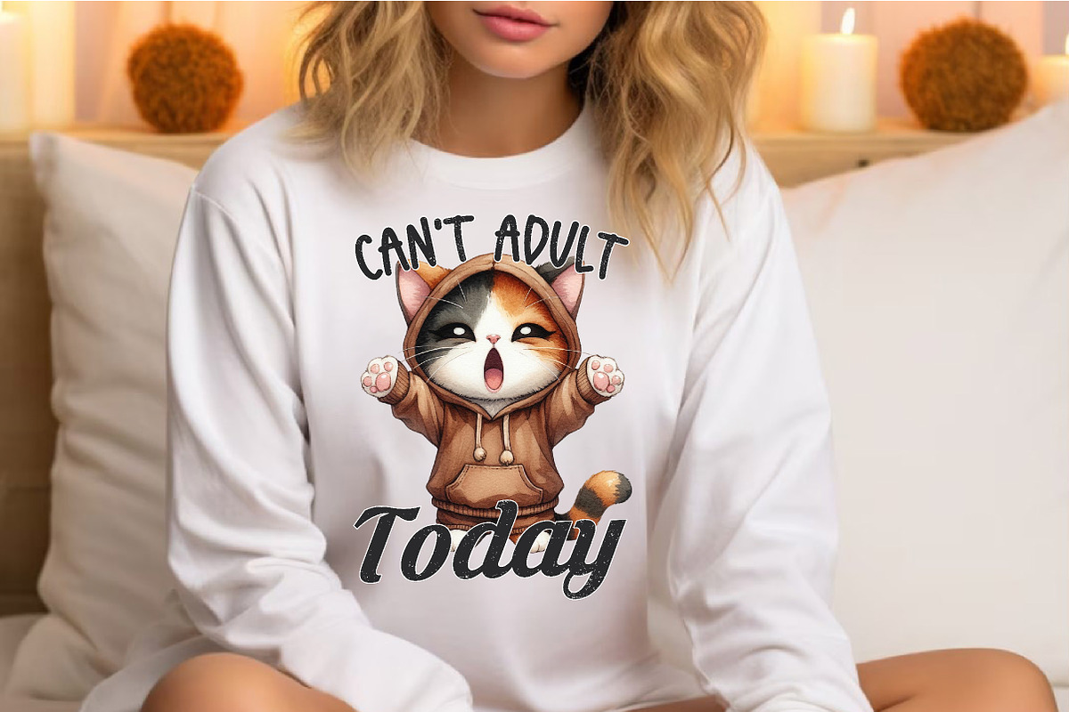 Funny Cat Sarcastic Sassy PNG, an Illustration by SinaCreation (Photo 14 of 20)