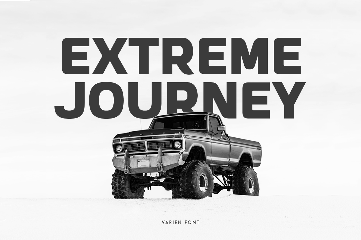 VARIEN - Modern Strong Display Font, a Sans Serif Font by Hamz Studio (Photo 15 of 16)