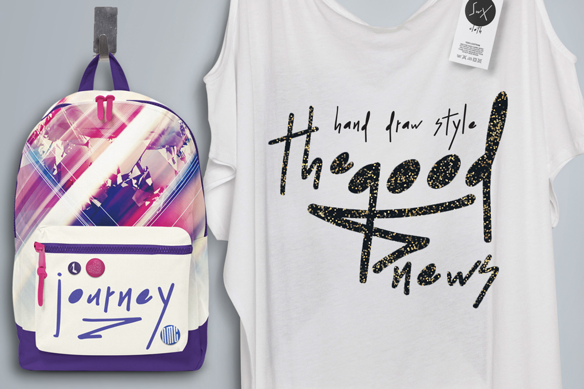 The Good News // handwritten font