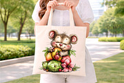 whimsical summer animals clipart, an Illustration by GatewayDesign (Thumbnail 8 of 9)
