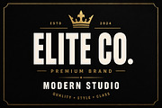 Modern Elite, a Serif Font by Wow Magic (Thumbnail 3 of 6)