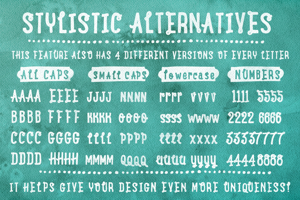 LUNCHBOX Bold + Webfonts preview 3