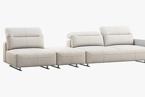 BoConcept Hampton Leather Sofa