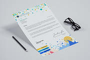Modern Letterhead Template -CANVA, a Resume Template by iloveTemplate (Thumbnail 4 of 4)