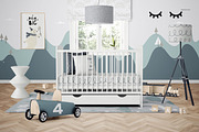 Baby Crib Nursery Mockup Collection, a Household Mockup by creatsy5 (Thumbnail 20 of 22)