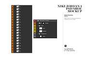 Nike Jordan 1 | Shoe Template, a Product Mockup by sophiesconcepts (Thumbnail 3 of 4)